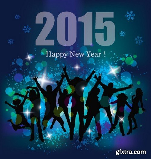 Stock Vectors - 2015 New Year Party, 25xEPS