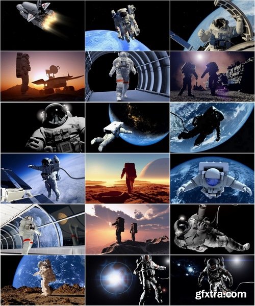 Collection of images of astronauts 25 UHQ Jpeg