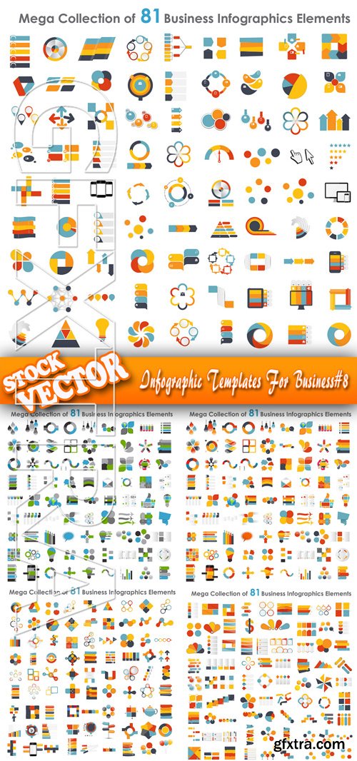 Stock Vector - Infographic Templates For Business#8