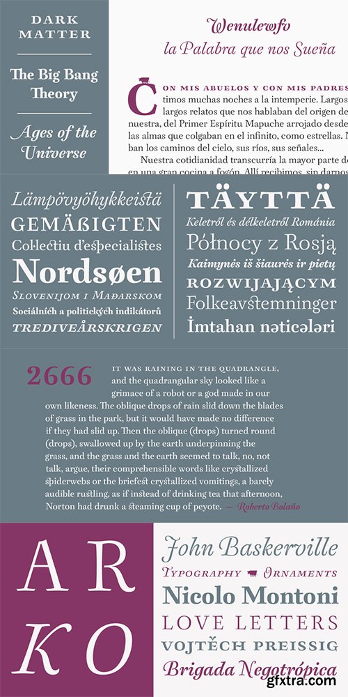 Berenjena Font Family 200$