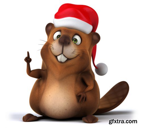 Funny Christmas Animals 25xJPG