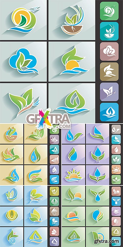 Nature vector icons