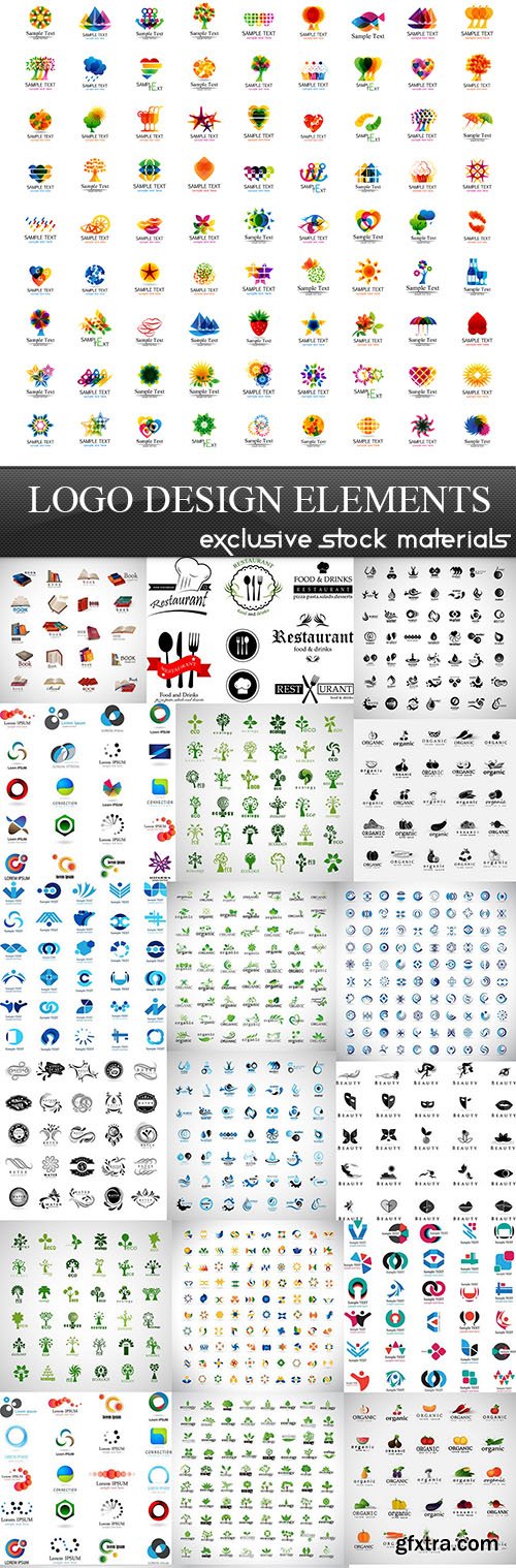 Logo Design Elements, 25xEPS