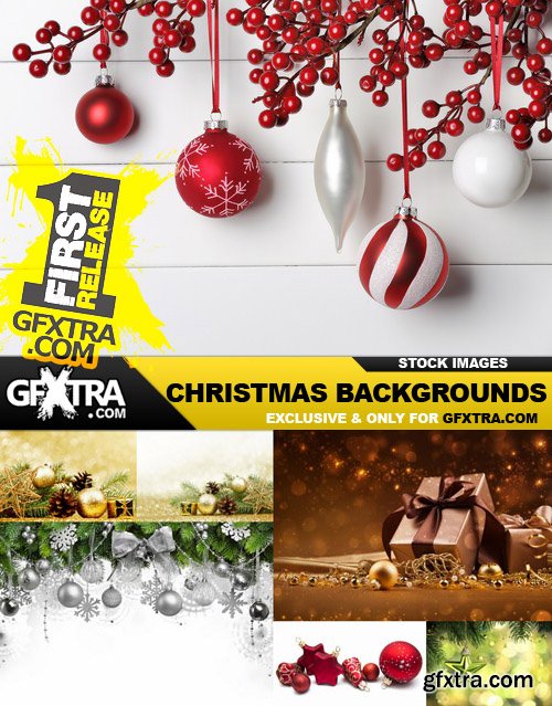 Christmas Backgrounds - 25 HQ Images