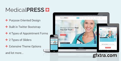 ThemeForest - MedicalPress v1.1 - Health and Medical WordPress Theme