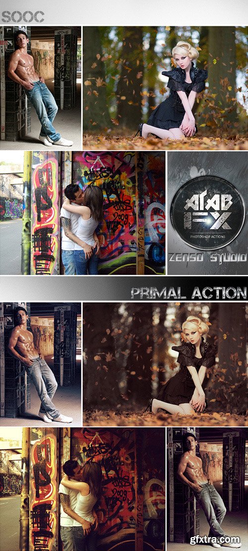 Primal Photoshop Actions