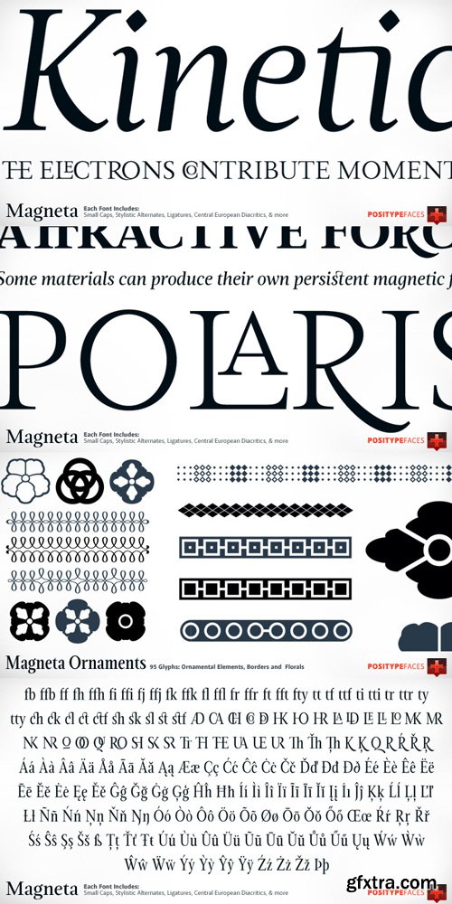 Magneta Font Family $195