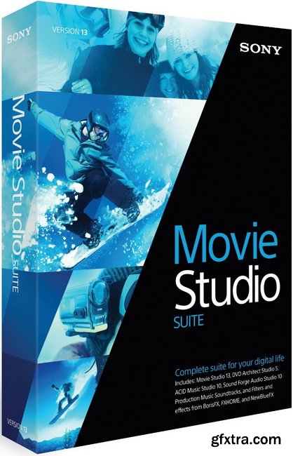 Sony Movie Studio Suite 13.0 Build 942/943 Multilingual