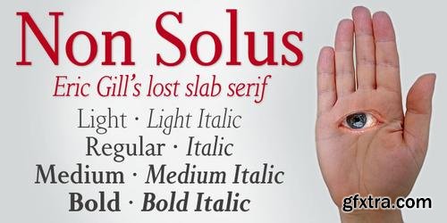 Non Solus Font Family $80