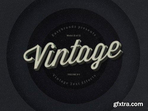 Vintage Text Effect