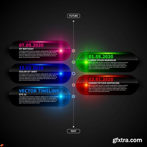 Business Options Infographic Vector 25xEPS