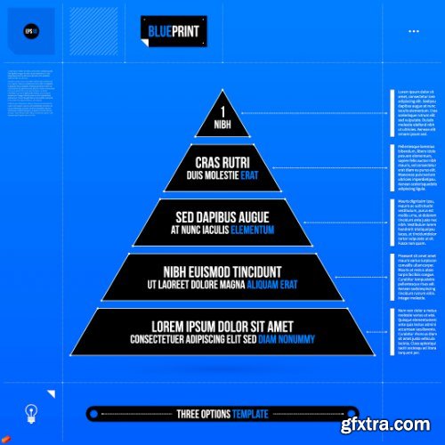 Business Pyramid Infographic 25xEPS