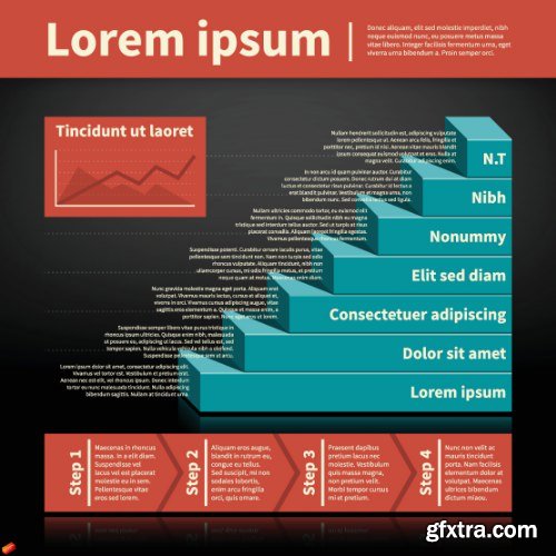 Business Pyramid Infographic 25xEPS