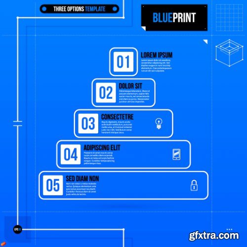 Business Pyramid Infographic 25xEPS