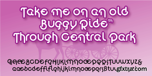 Buggy Ride Font Family $60