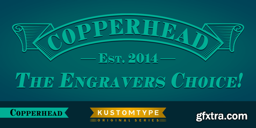 Copperhead Font Family $50