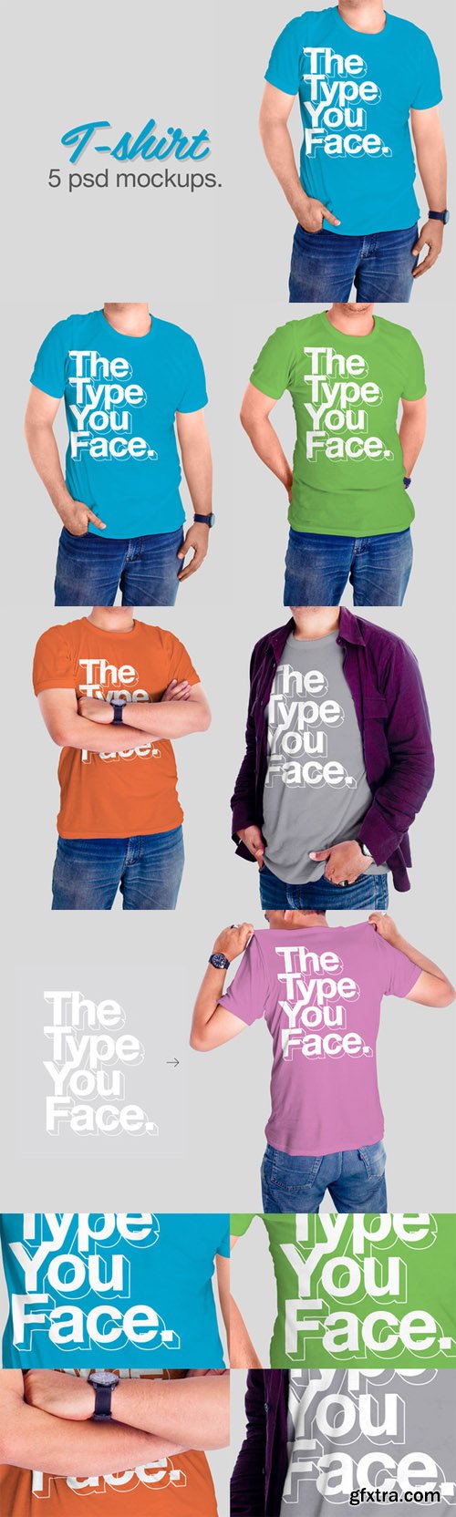 CreativeMarket - T-Shirt Mockup 29206