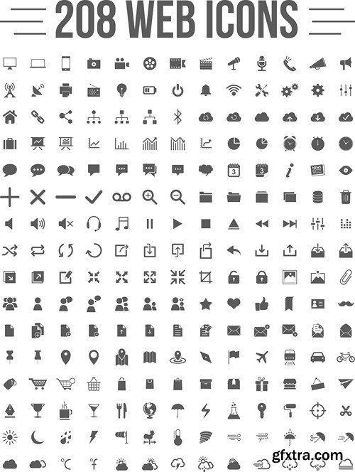 SS Icons MEGA Vector Collection, 25xEPS