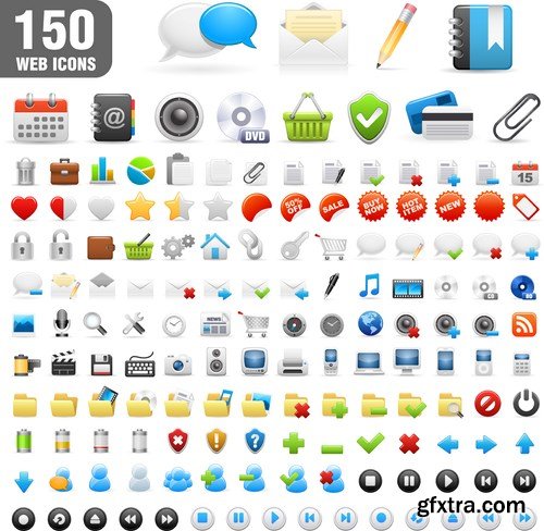 SS Icons MEGA Vector Collection, 25xEPS