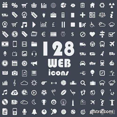 SS Icons MEGA Vector Collection, 25xEPS