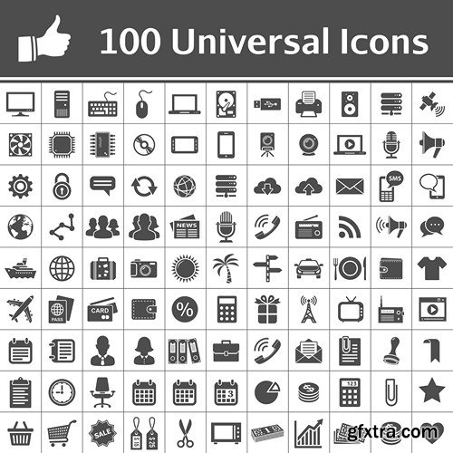 SS Icons MEGA Vector Collection, 25xEPS