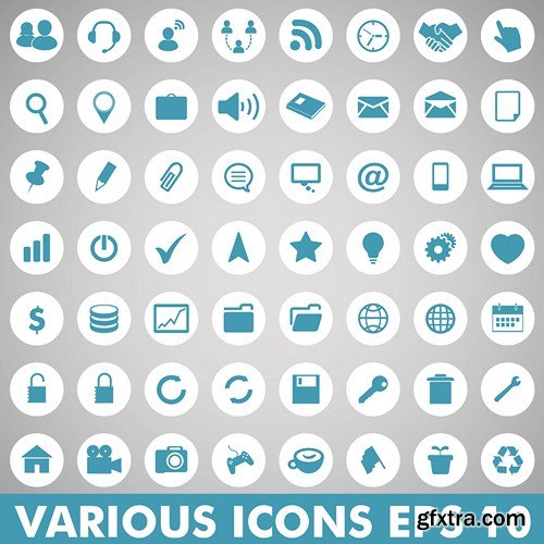 SS Icons MEGA Vector Collection, 25xEPS