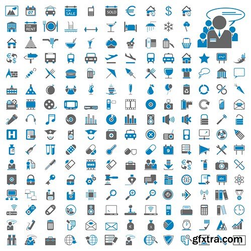 SS Icons MEGA Vector Collection, 25xEPS