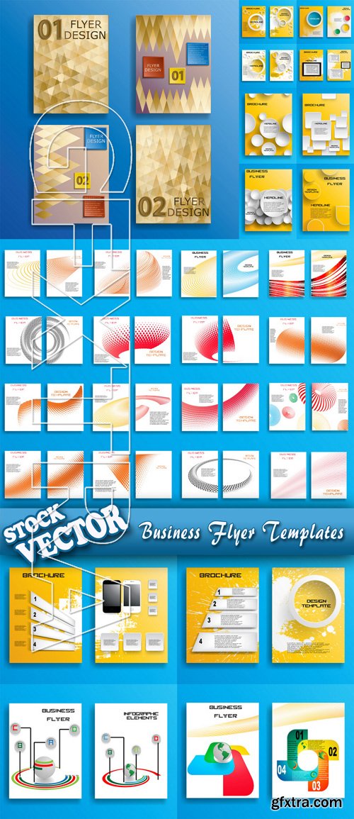 Stock Vector - Business Flyer Templates