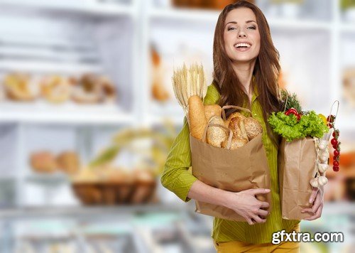 Stock Photos - Supermarket, 25xJPG