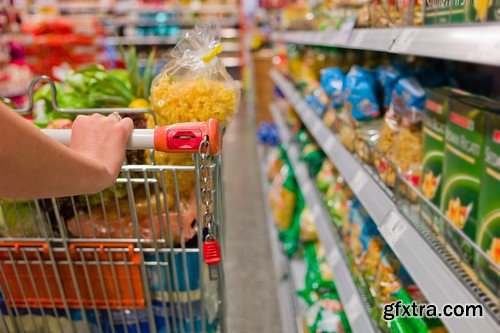 Stock Photos - Supermarket, 25xJPG