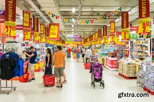 Stock Photos - Supermarket, 25xJPG