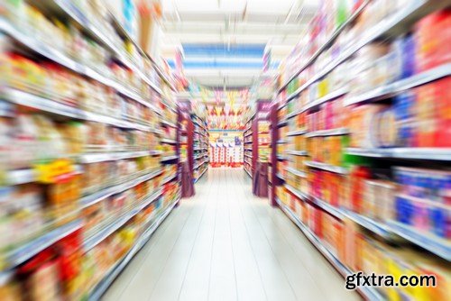 Stock Photos - Supermarket, 25xJPG