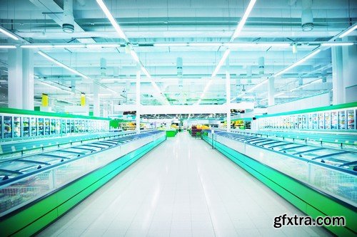 Stock Photos - Supermarket, 25xJPG