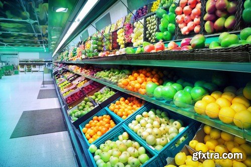 Stock Photos - Supermarket, 25xJPG