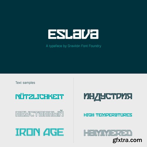 Eslava Font Family $70