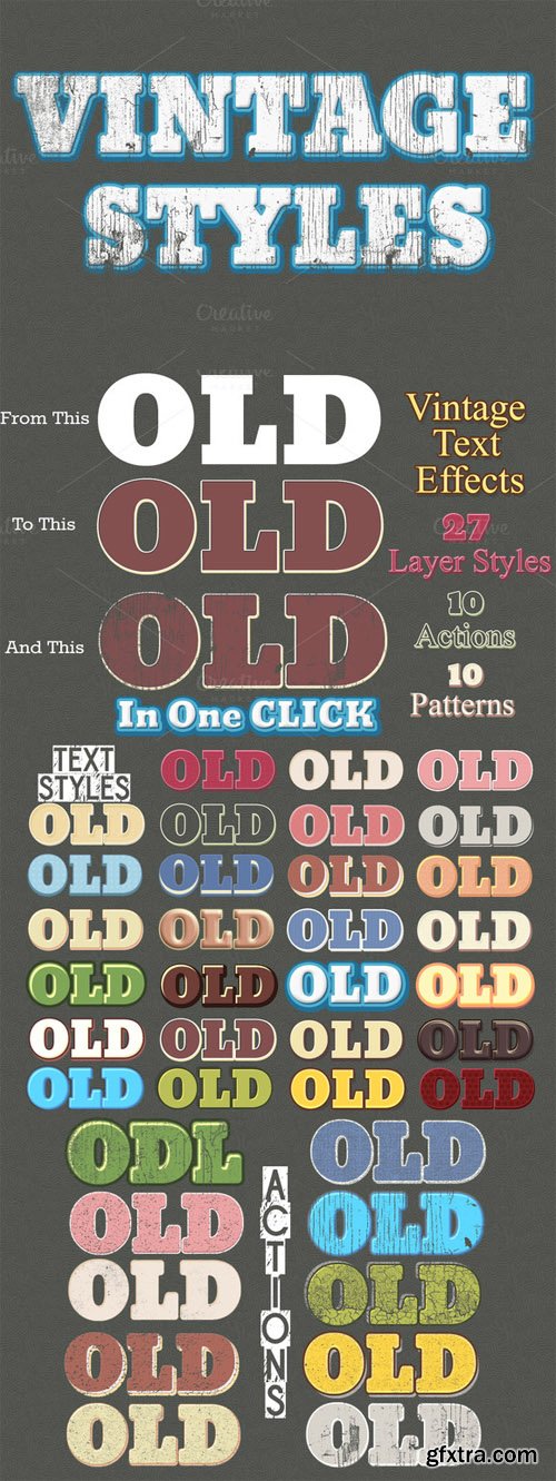 CreativeMarket - Vintage Effects 21951