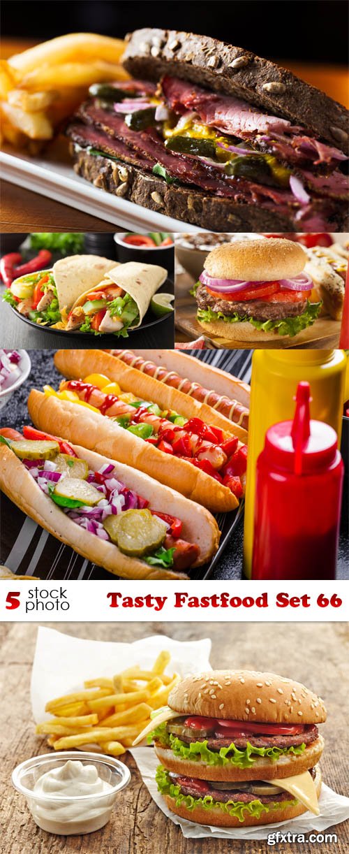 Photos - Tasty Fastfood Set 66