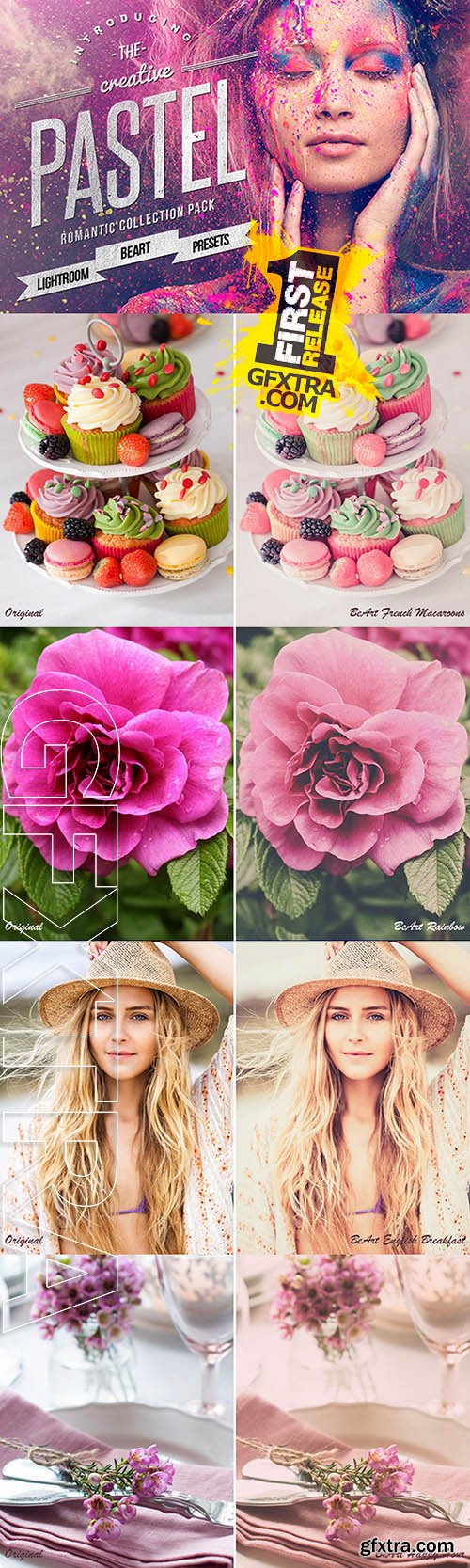 Pastel Colors Lightroom Presets - Creativemarket 107361