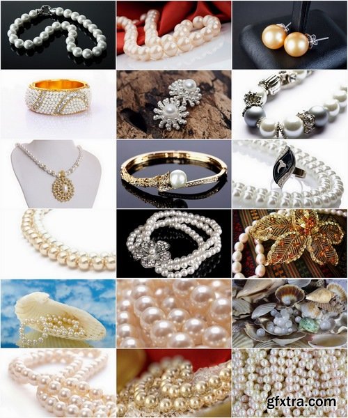 Collection of luxurious pearls 25 UHQ Jpeg