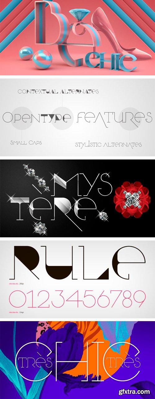 Tres Tres Chic Font $39