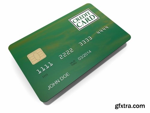 Collection of different bank cards #2-25 UHQ Jpeg