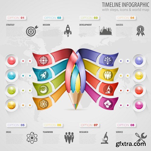 SS Infographics Elements 3, 25xEPS