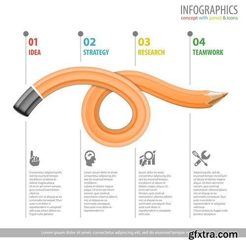 SS Infographics Elements 3, 25xEPS