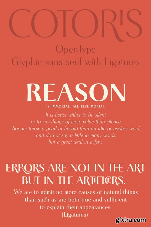 Cotoris Font Family $63