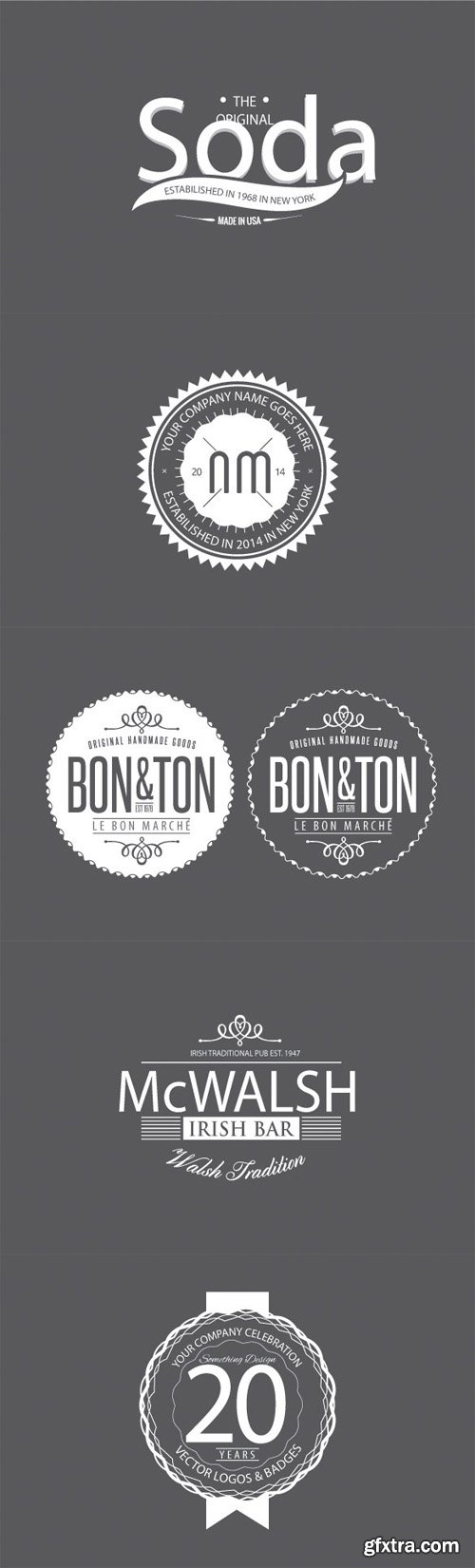 5 Vector Logo Templates