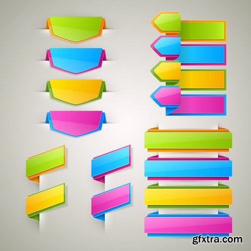 Abstract Banners Collection #9 - 25 Vectors