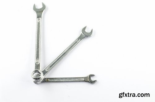 Collection of different spanners 25 UHQ Jpeg