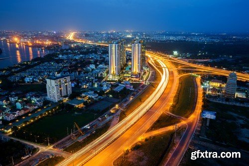 Stock Photos - World Cities 21, 25xJPG