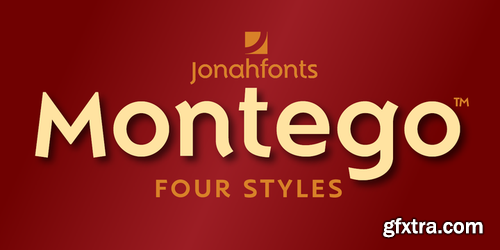 Montego Font Family $135