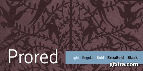 Prored Font Family $99